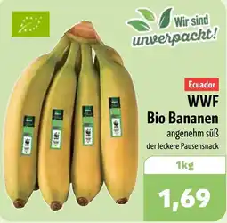 Aktiv Irma WWF Bio Bananen Angebot