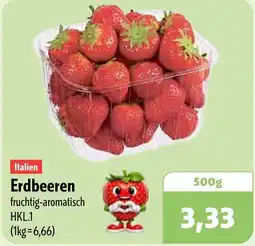 Aktiv Irma Italien Erdbeeren Angebot