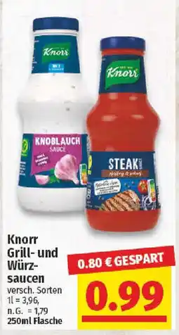 nah & gut Knorr Grill-und Würzsaucen Angebot