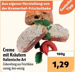 Aktiv Irma Creme mit Kräutern Italienische Art Angebot