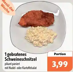 Aktiv Irma 1 gebratenes Schweineschnitzel Angebot