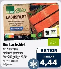 Aktiv Irma Edeka Bio Lachsfilet Angebot