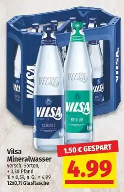 nah & gut Vilsa Mineralwasser Angebot