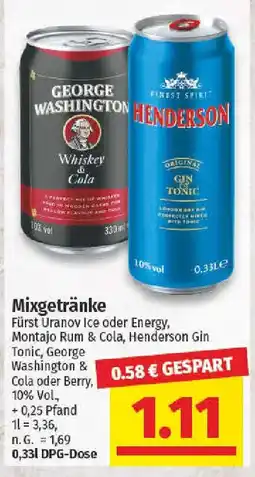 nah & gut Mixgetränke Angebot
