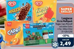 Aktiv Irma Langnese Eis im Multipack Angebot