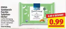 nah & gut EDEKA Samtweich feuchte Toilettentücher Angebot