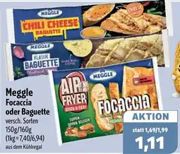 Aktiv Irma Meggle Focaccia oder Baguette Angebot