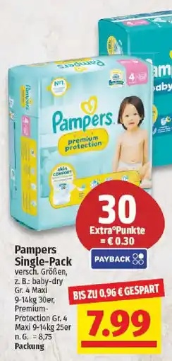 nah & gut Pampers Single-Pack Angebot