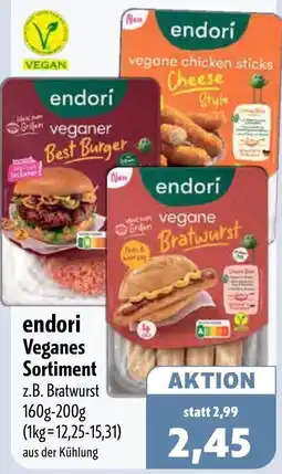 Aktiv Irma endori Veganes Sortiment Angebot
