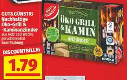 nah & gut GUT&GÜNSTIG Nachhaltige Öko-Grill & -Kaminanzünder Angebot