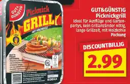 nah & gut GUT&GÜNSTIG Picknickgrill Angebot