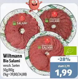 Aktiv Irma Wiltmann Bio Salami Angebot