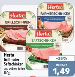 Aktiv Irma Herta Grill- oder Saftschinken Angebot