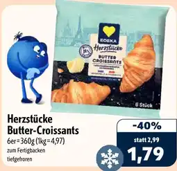 Aktiv Irma EDEKA Herzstücke Butter-Croissants Angebot