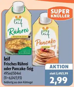 Aktiv Irma leif Frisches Rührei oder Pancake-Teig Angebot