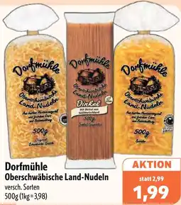 Aktiv Irma Dorfmühle Oberschwäbische Land-Nudeln Angebot