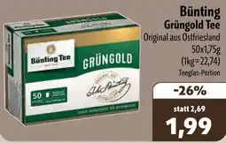 Aktiv Irma Bünting Grüngold Tee Angebot