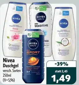 Aktiv Irma Nivea Duschgel Angebot