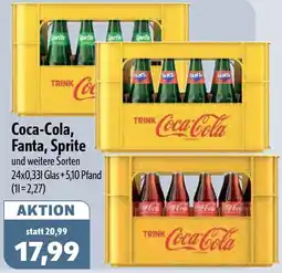 Aktiv Irma Coca-Cola, Fanta, Sprite Angebot