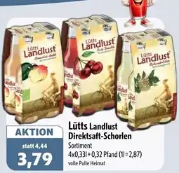 Aktiv Irma Lütts Landlust Direktsaft-Schorlen Angebot