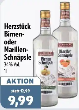 Aktiv Irma Herzstück Birnen- oder Marillen Schnäpsle Angebot