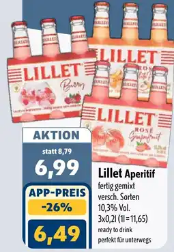 Aktiv Irma Lillet Aperitif Angebot