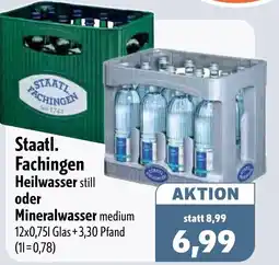 Aktiv Irma Staatl. Fachingen Heilwasser oder Mineralwasser Angebot