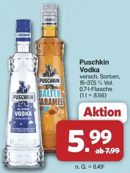 Famila Nord West Puschkin Vodka Angebot