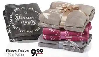 Handelshof Fleece Decke Angebot