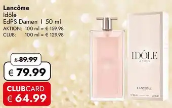Travel Free Lancôme Idôle EdPS Damen Angebot