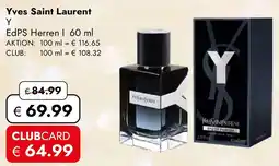 Travel Free Yves Saint Laurent EdPS Herren Angebot