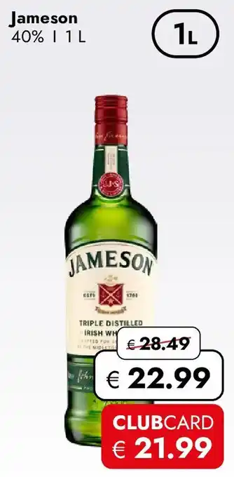 Travel Free Jameson Angebot