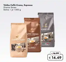 Travel Free Tchibo caffè crema oder espresso Angebot
