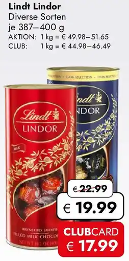 Travel Free Lindt Lindor Angebot