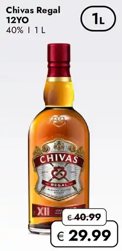 Travel Free Chivas Regal 12YO Angebot