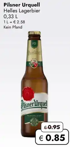 Travel Free Pilsner Urquell Helles Lagerbier Angebot