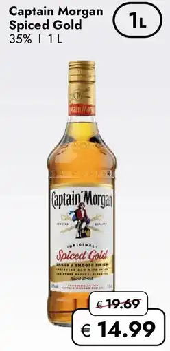 Travel Free Captain Morgan Spiced Gold Angebot