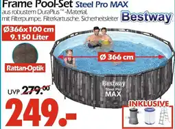 Wreesmann Bestway frame pool-set steel pro max Angebot