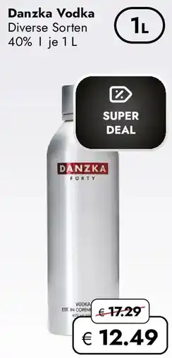 Travel Free Danzka Vodka Angebot