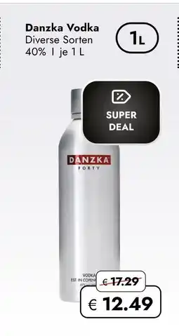 Travel Free Danzka vodka Angebot