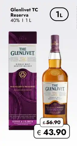 Travel Free The glenlivet tc reserva single malt scotch whisky Angebot