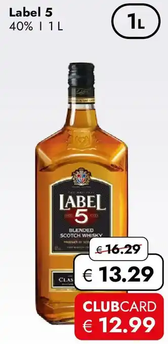 Travel Free Label 5 Angebot