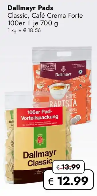 Travel Free Dallmayr Pads Angebot