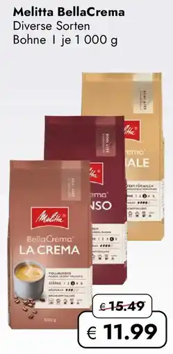 Travel Free Melitta BellaCrema Angebot