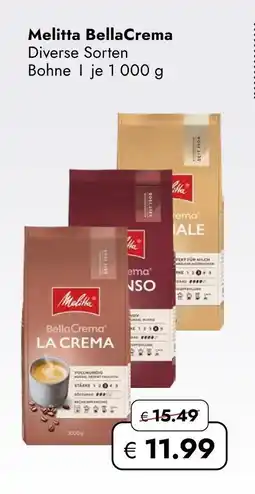 Travel Free Melitta bellacrema Angebot