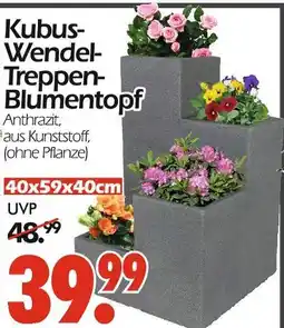 Wreesmann Kubus-wendel-treppen-blumentopf Angebot