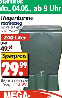 Wreesmann Regentonne rechteckig Angebot
