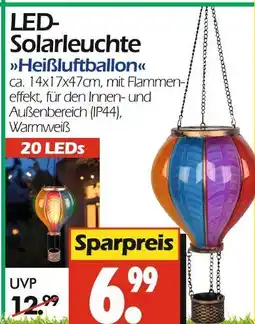 Wreesmann Led-solarleuchte 'heißluftballon' Angebot