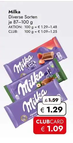 Travel Free Milka Angebot