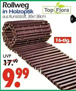 Wreesmann Top flora rollweg in holzoptik Angebot